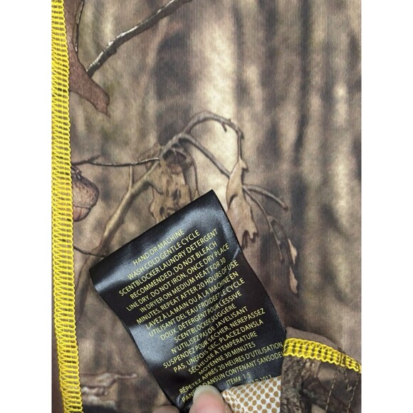 BNWT Scentblocker XLarge XL Long Sleeve Mossy Oak Camo Hunting Shirt Trinity - Picture 13 of 13